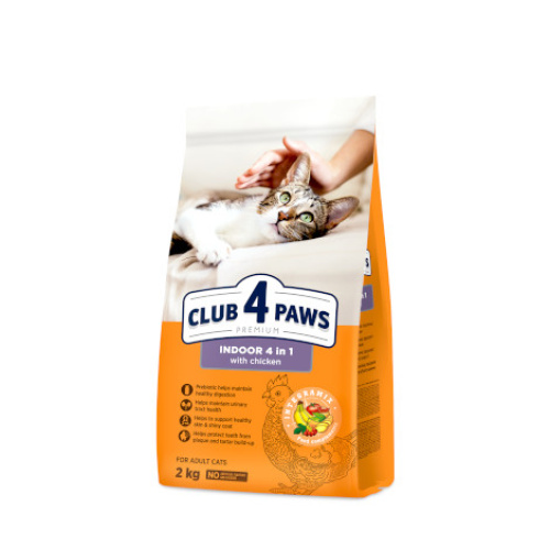 Club 4 Paws Indoor 4 in 1 with Chicken