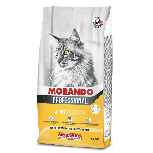 Morando Pro Cat Sterilized Chicken and Veal 12.5kg