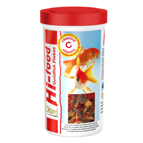 Ottavi Hi-Food Goldfish Flakes Τροφή για Χρυσόψαρα 250ml (50gr)